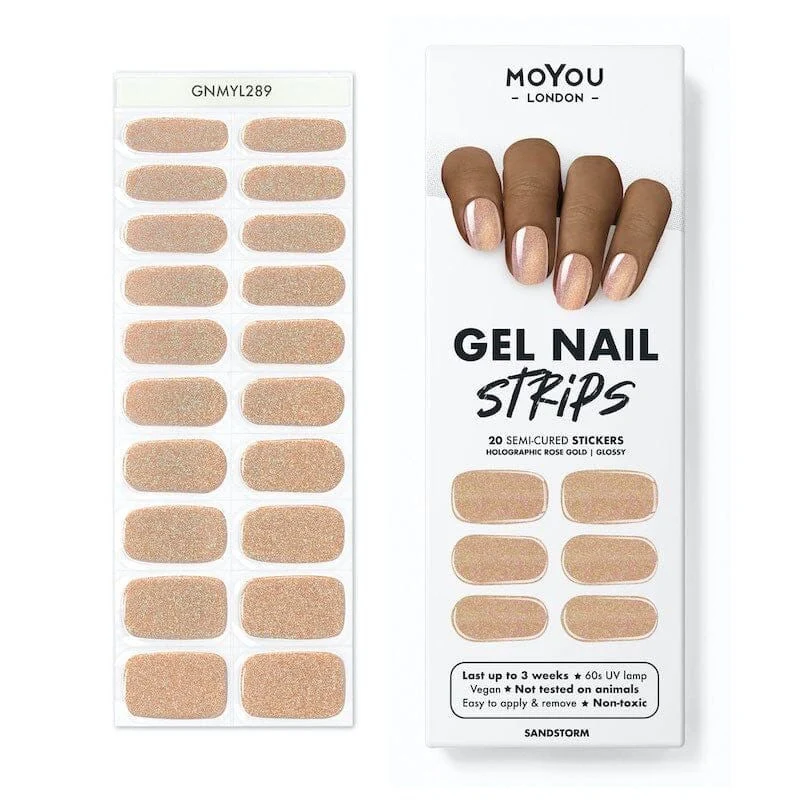 SANDSTORM - Gel Nail Strip (Gel Wraps) MoYou London