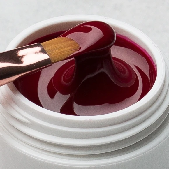 Nailart Farbgel "Burgundy" (ohne Schwitzschicht) von Love My Nails (TPO-free)