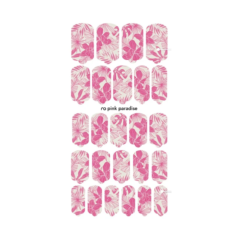 Nagelfolie Pink Paradise - Nail Wraps by Provocative Nails