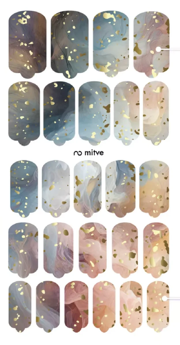 Nagelfolie Mitve - Nail Wraps by Provocative Nails