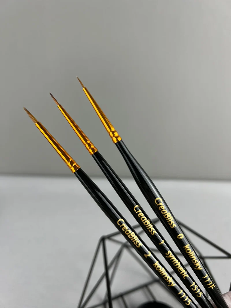 Pinsel für Nageldesign Kolinsky 1115 in Größe 2