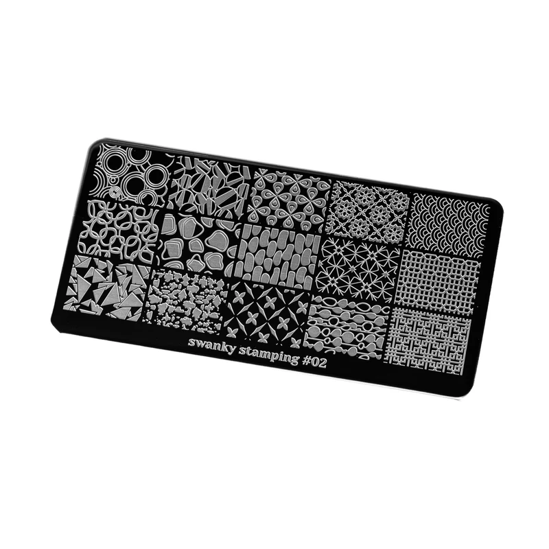 Swanky Stamping pattern nail stamping plates 002