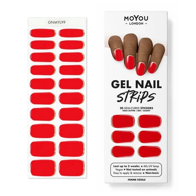 FEMME FATALE - Gel Nail Strip (Gel Wraps) MoYou London