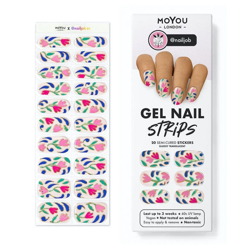 01 NAILJOB - Gel Nail Strip (Gel Wraps) MoYou London