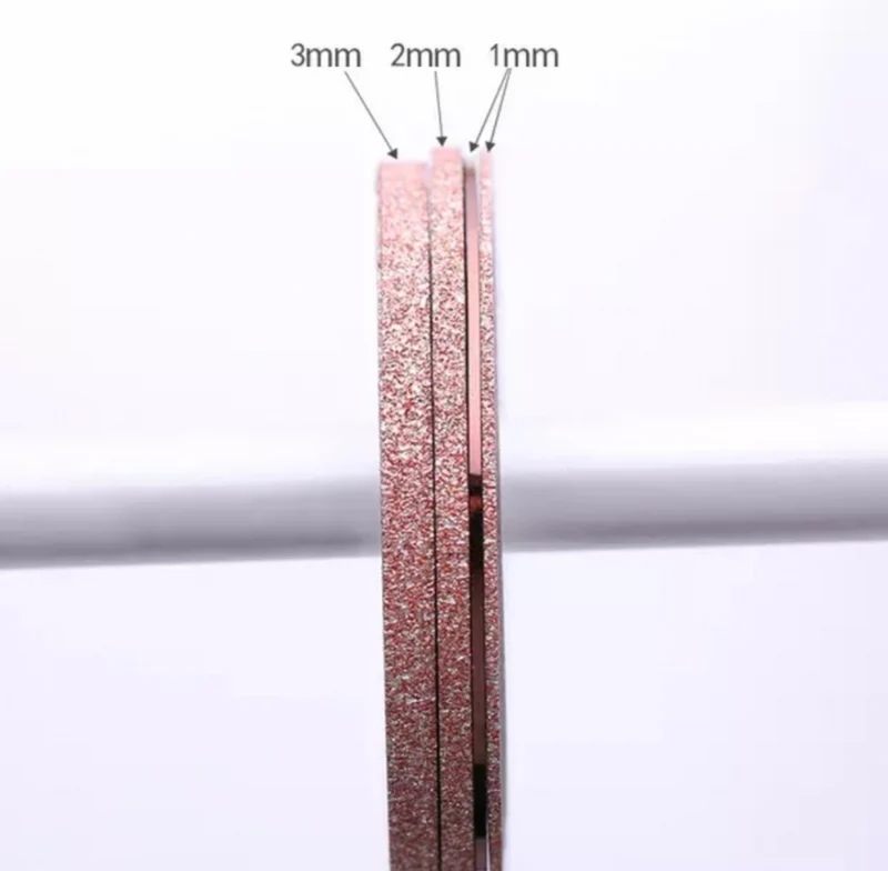 Nailart Streifen gold-rosé 4 st.