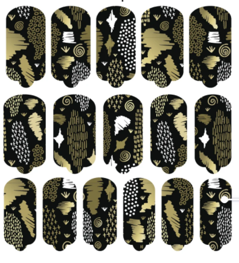 Nagelfolie Party - Nail Wraps by Provocative Nails