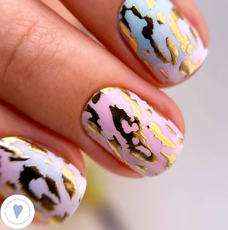 Nagelfolie Pink Glitz - Nail Wraps by Provocative Nails