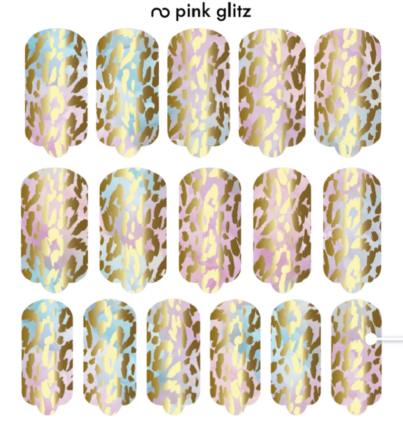 Nagelfolie Pink Glitz - Nail Wraps by Provocative Nails