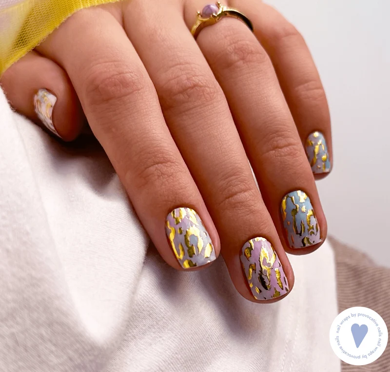 Nagelfolie Pink Glitz - Nail Wraps by Provocative Nails
