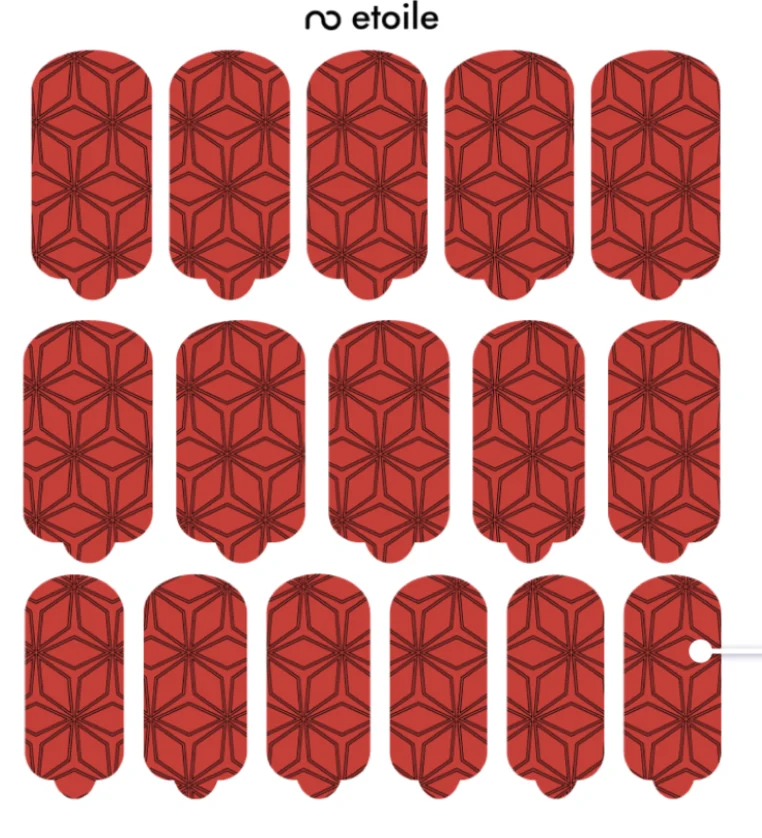 Nagelfolie Etoile - Nail Wraps by Provocative Nails
