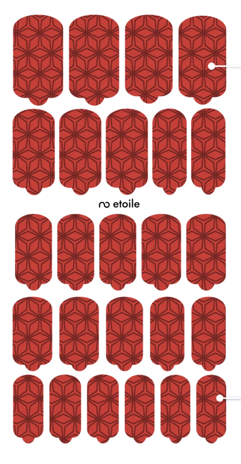 Nagelfolie Etoile - Nail Wraps by Provocative Nails