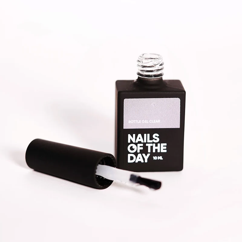 CLEAR - Bottle Gel 10ml NAILS OF THE DAY