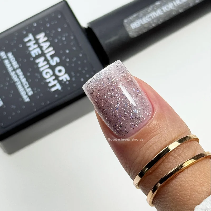 Holographic Reflective - Top Coat (No Wipe) 10ml NAILS OF THE DAY