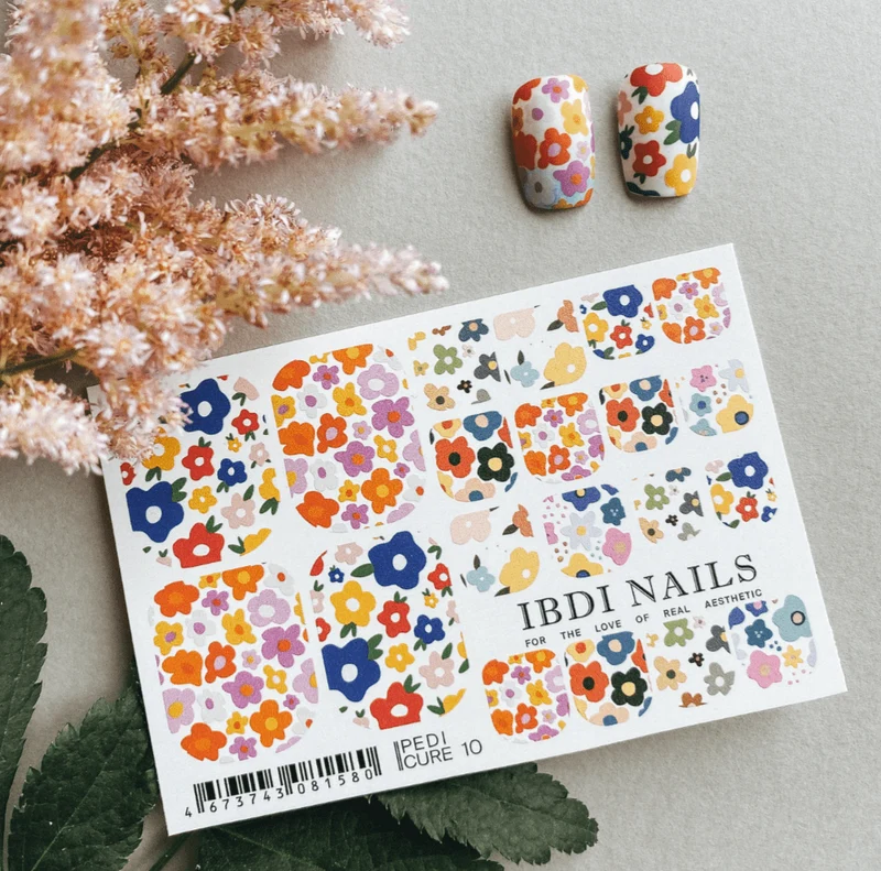 10 COLOR - FÜR PEDIKÜRE IBDI NAILS