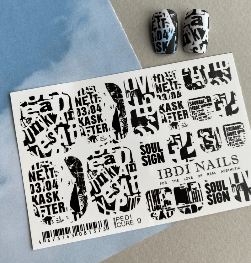 09 BLACK - FÜR PEDIKÜRE IBDI NAILS