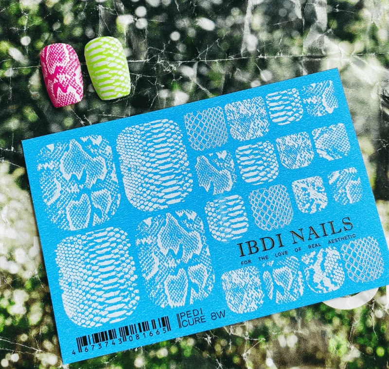 08 WHITE - FÜR PEDIKÜRE IBDI NAILS