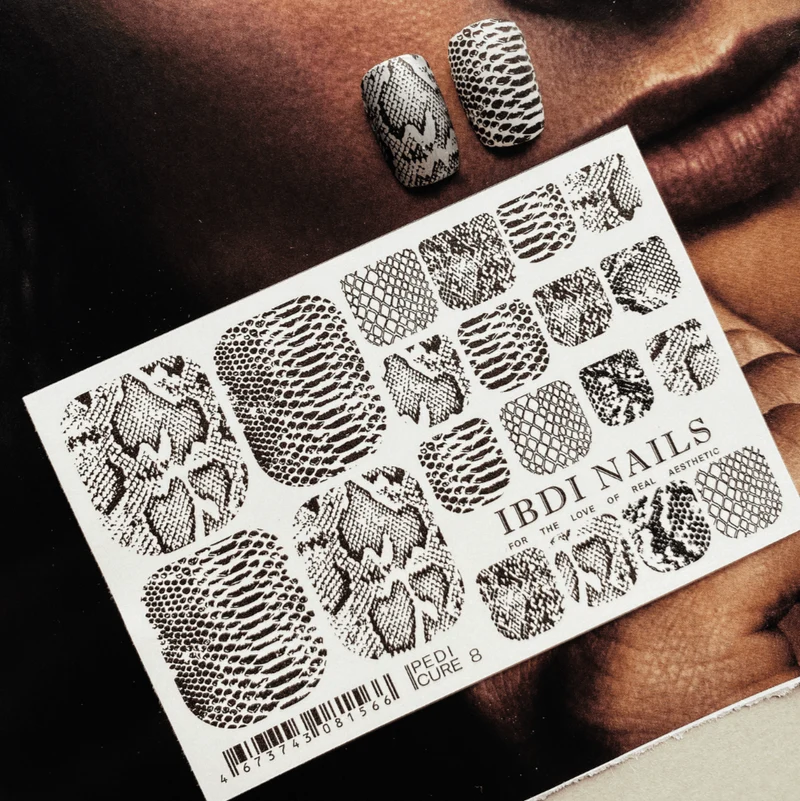 08 BLACK - FÜR PEDIKÜRE IBDI NAILS
