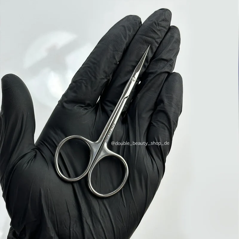 Für Linkshänder mit gebogener Spitze Hautschere EXPERT 13 (SE-13) 19 mm STALEKS