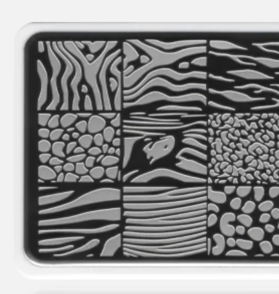 03 ANIMAL - Stamping Schablone ECLAIR