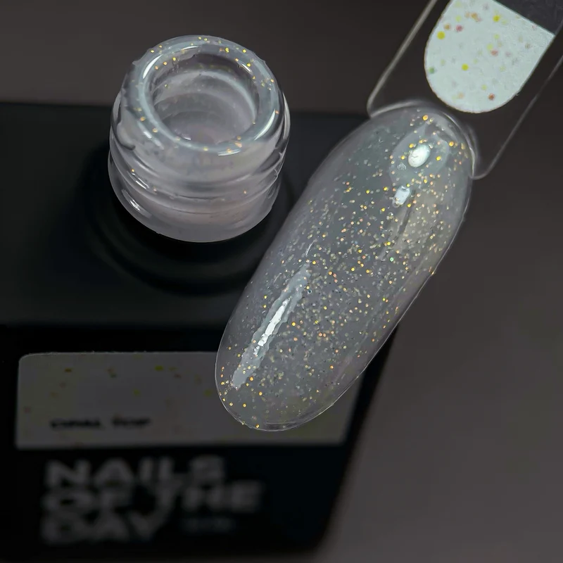 02 Opal - Top Coat (No Wipe, No UV) 10ml NAILS OF THE DAY