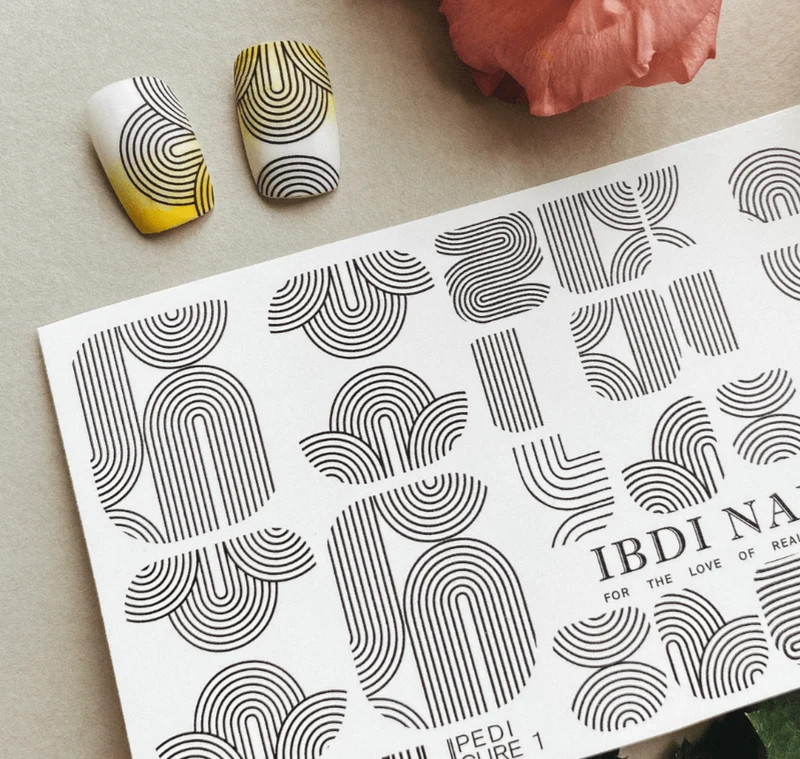01 BLACK - FÜR PEDIKÜRE IBDI NAILS
