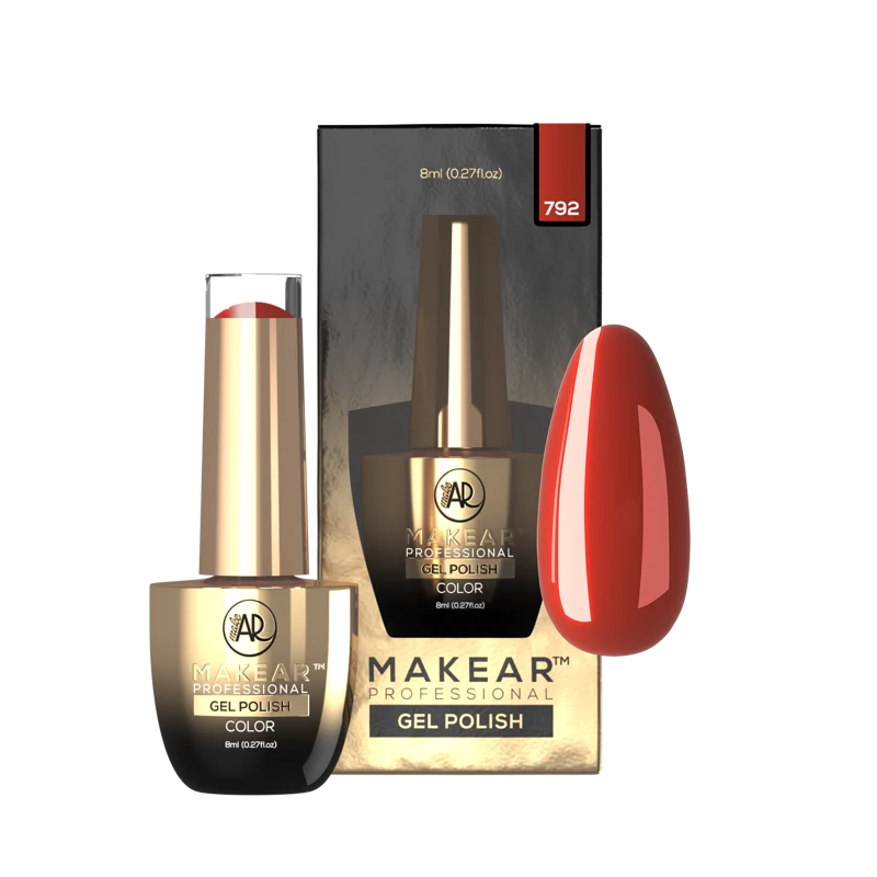 792 - UV Nagellack ohne Hema 8ml MAKEAR