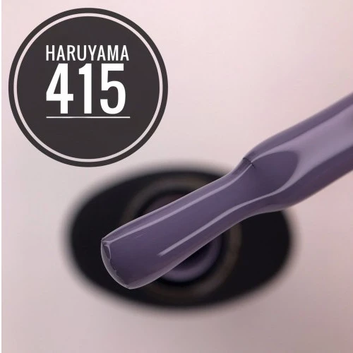Haruyama Purple gel nail polish 415