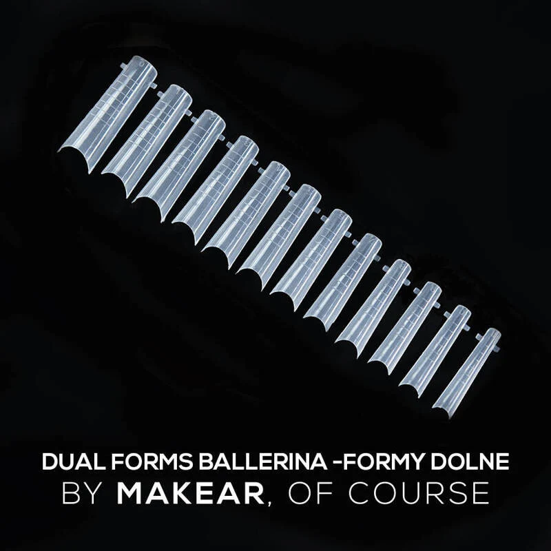 Ballerina - LOWER DUAL FORMS (tips 120 st.) MAKEAR