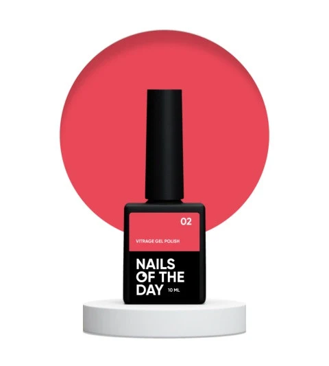 Vitrage 02 GEL POLISH 10ml NAILS OF THE DAY