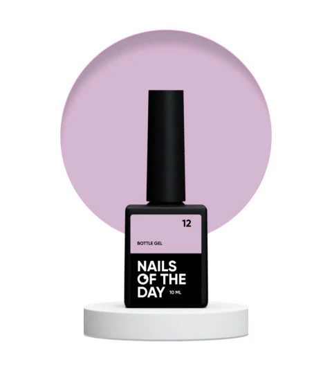 12 Bottle Gel 10ml NAILS OF THE DAY
