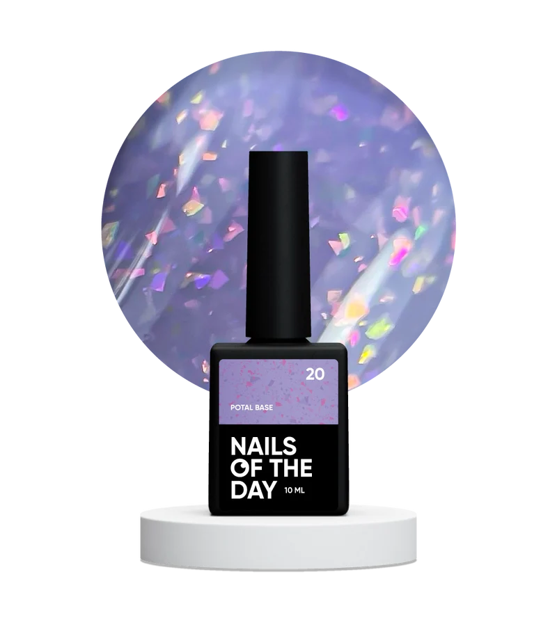 20 Potal Base Coat 10ml NAILS OF THE DAY