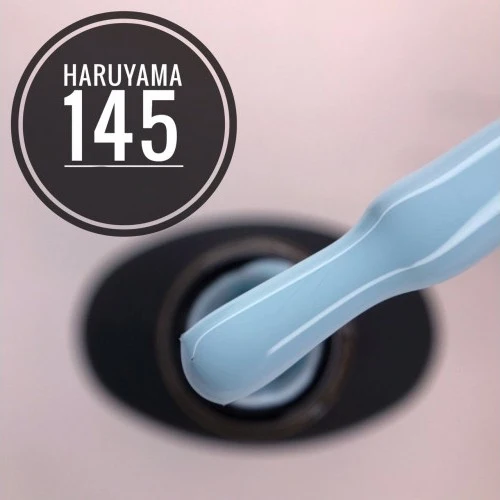 Haruyama Blue gel nail polish 145