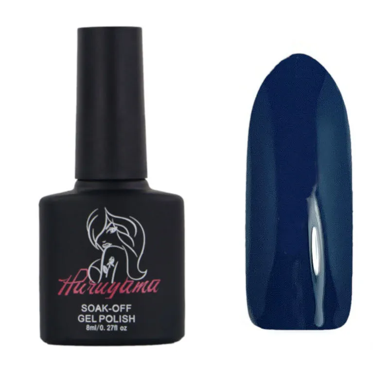 Haruyama Blue gel nail polish 051