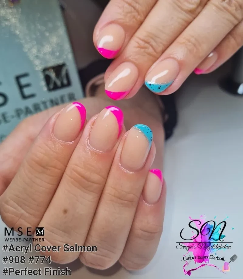 Magic Cover Salmon Acryl Powder 35g Modellierpulver