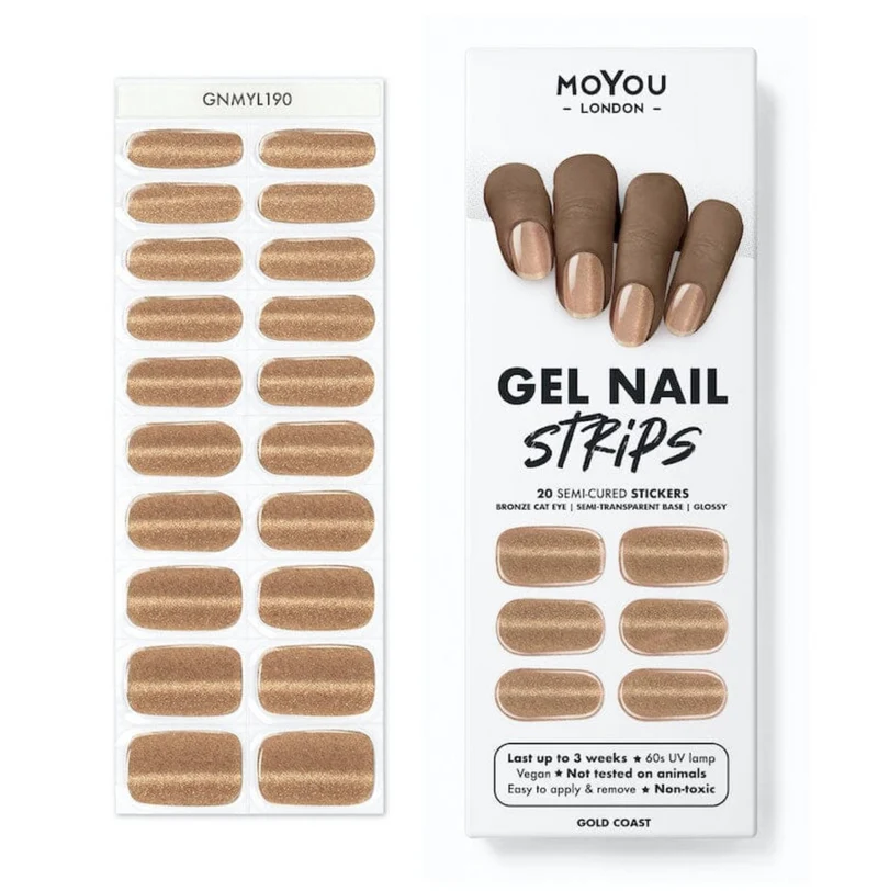 GOLD COAST - Gel Nail Strip (Gel Wraps) MoYou London