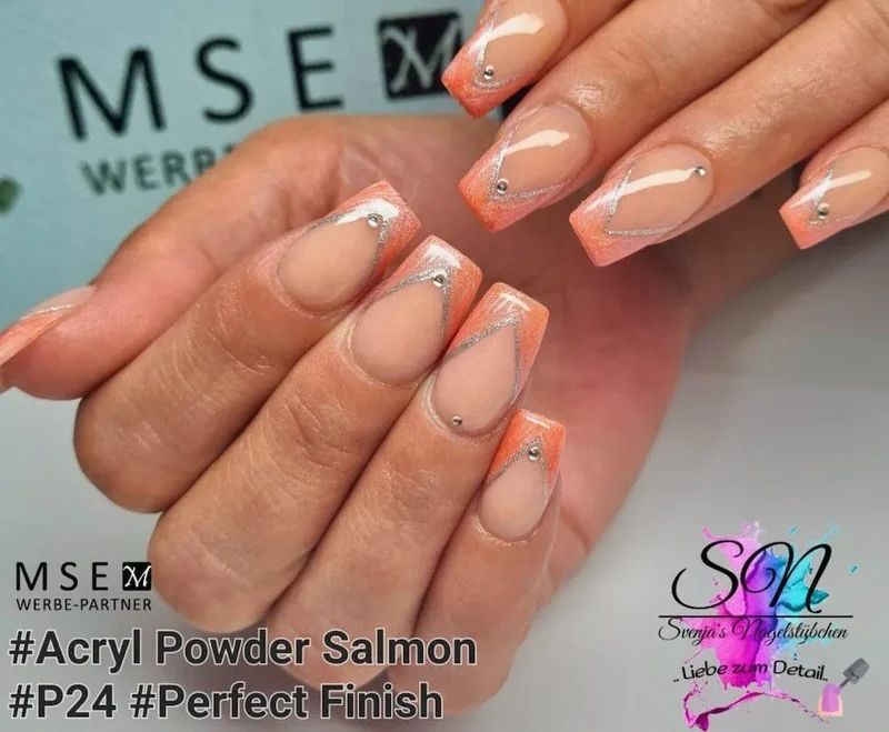 Magic Cover Salmon Acryl Powder 3g Modellierpulver
