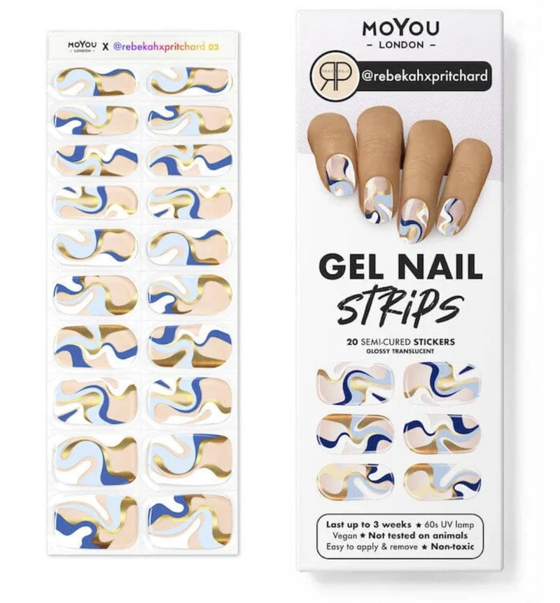 REBEKAHXPRITCHARD 02 - Gel Nail Strip (Gel Wraps) MoYou London