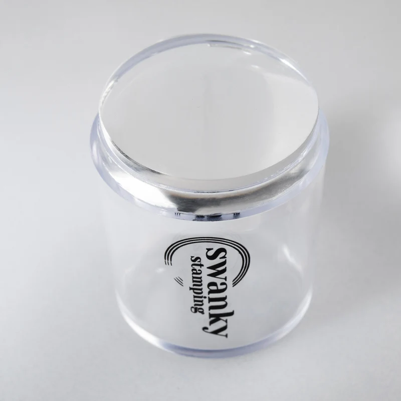 Swanky Stamping clear stamp & scraper