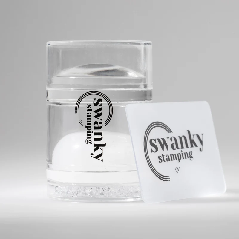 Swanky Stamping double clear stamp & scraper