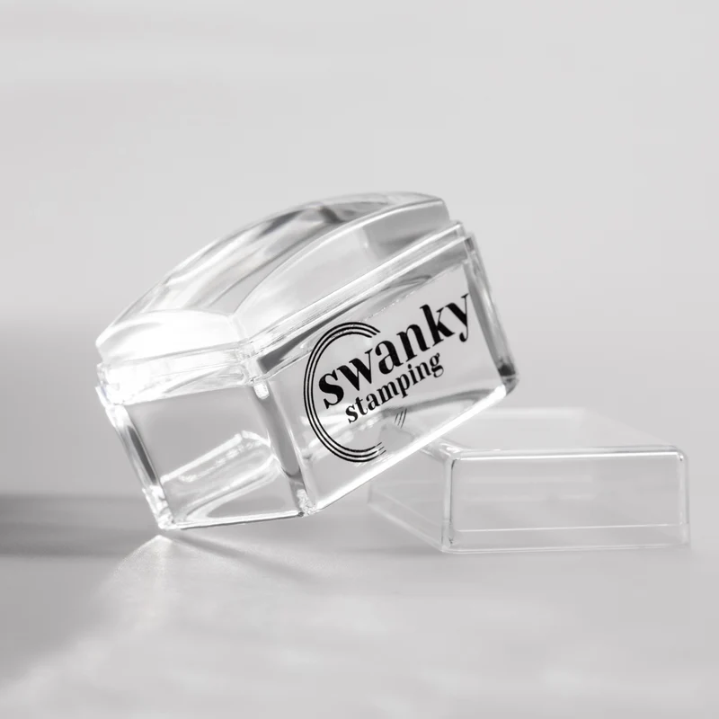 Swanky Stamping mini rectangular stamp and scraper