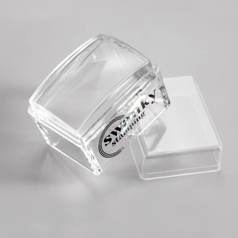 Swanky Stamping mini rectangular stamp and scraper