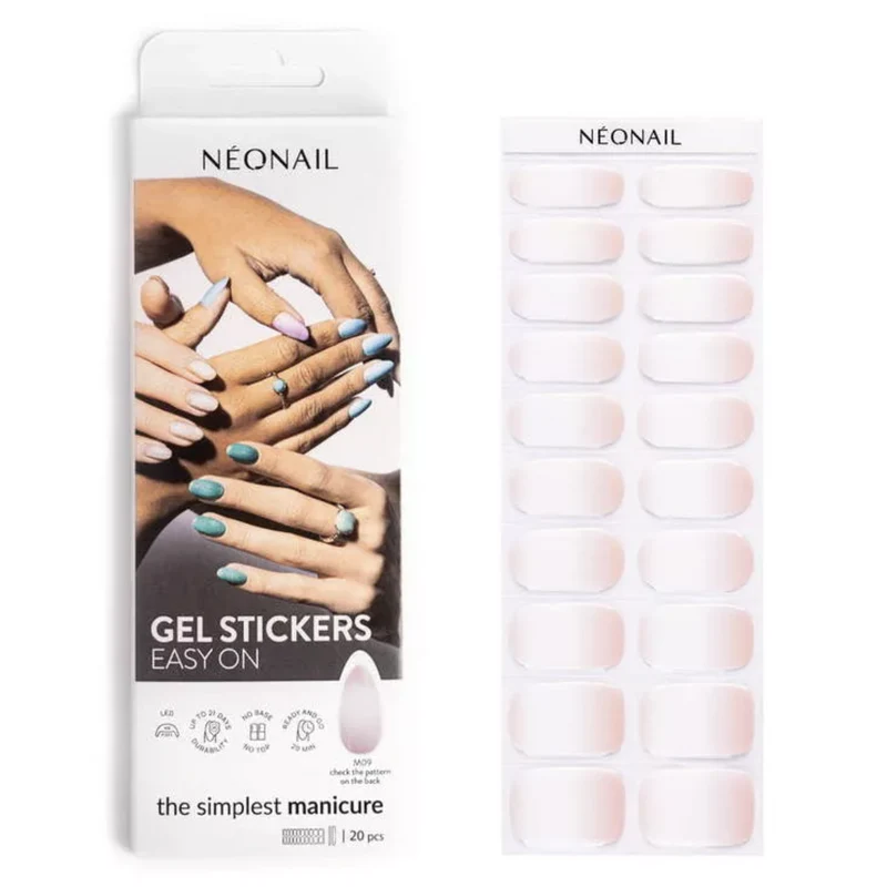 M09 - GEL STICKERS EASY ON (Gel Wraps) NEONAIL