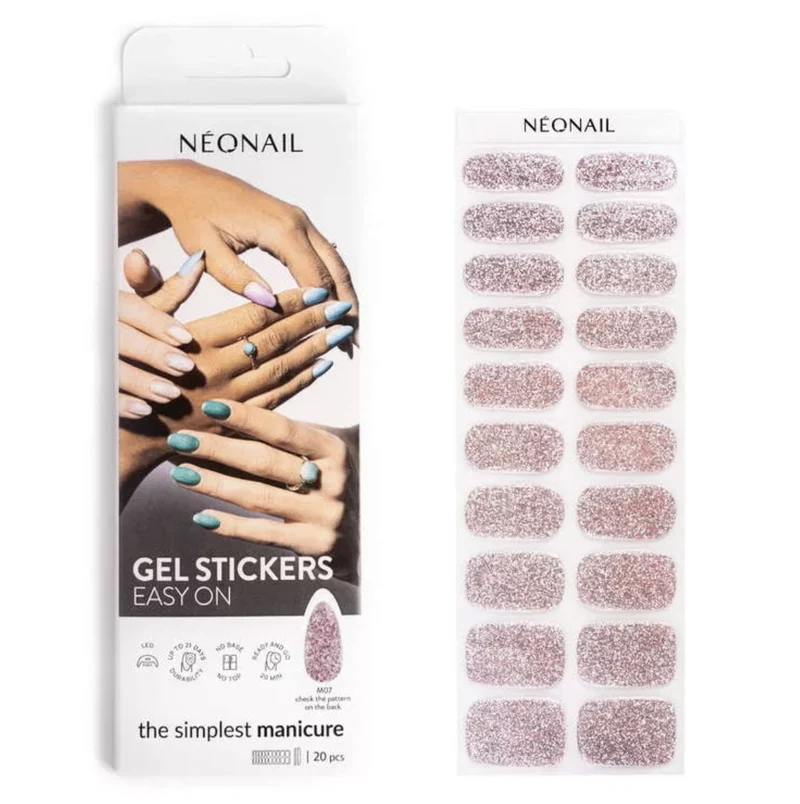 M07 - GEL STICKERS EASY ON (Gel Wraps) NEONAIL