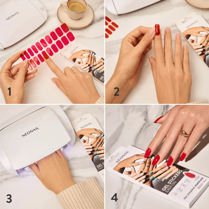 M07 - GEL STICKERS EASY ON (Gel Wraps) NEONAIL
