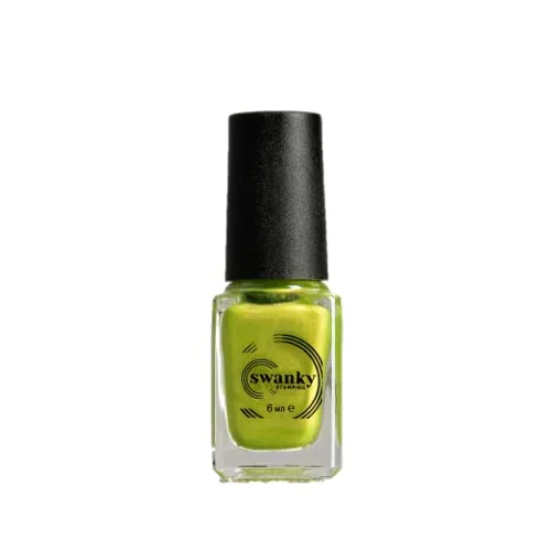 Swanky Stamping polish, metallic yellow M115