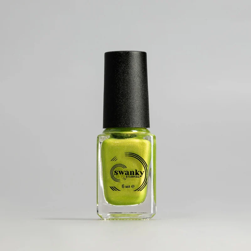 Swanky Stamping polish, metallic yellow M115