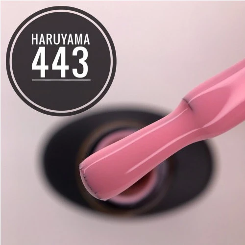 Haruyama Light Pink gel nail polish 443