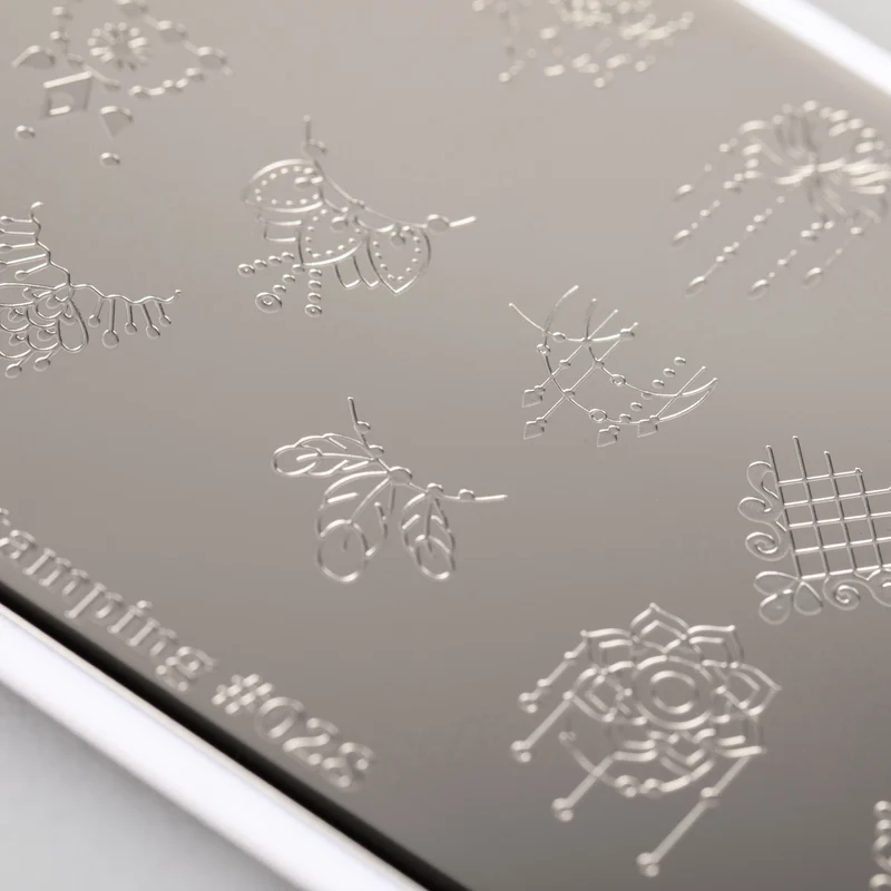 Swanky Stamping pattern nail stamping plates 028