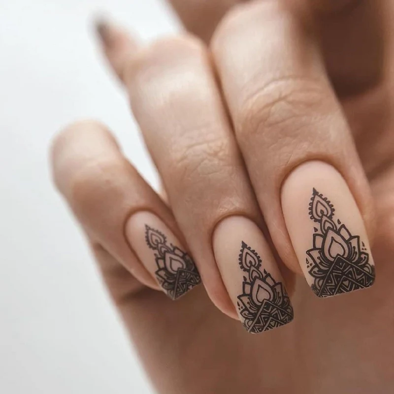 Swanky Stamping pattern nail stamping plates 028