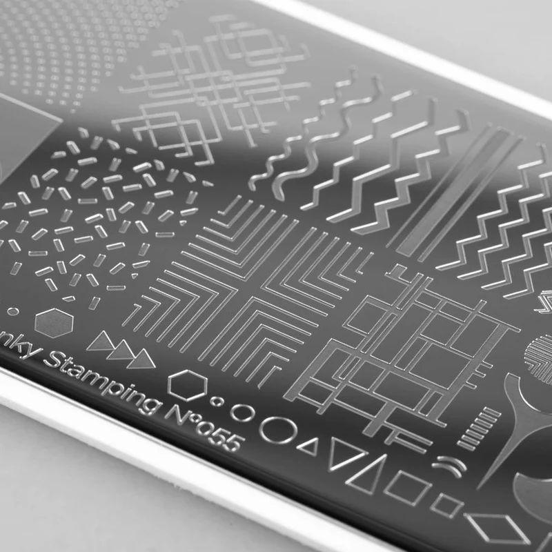 Swanky Stamping pattern nail stamping plates 055